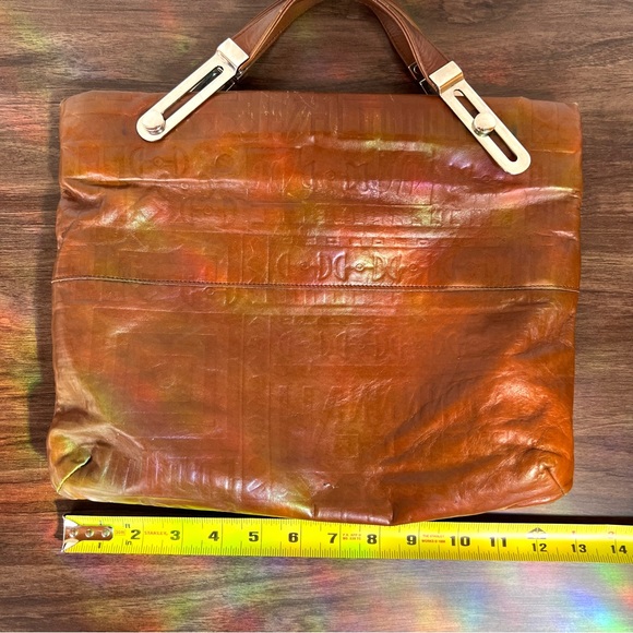 Vintage Monogram Leather Due Fratelli Handbag - Picture 13 of 13